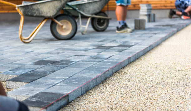 Permeable Paver Driveway in Bangor, MI